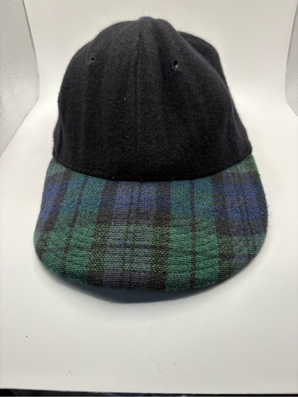 Vintage Bert Pulitzer Collector’s Edition Plaid Wool Cap L/XL Made USA